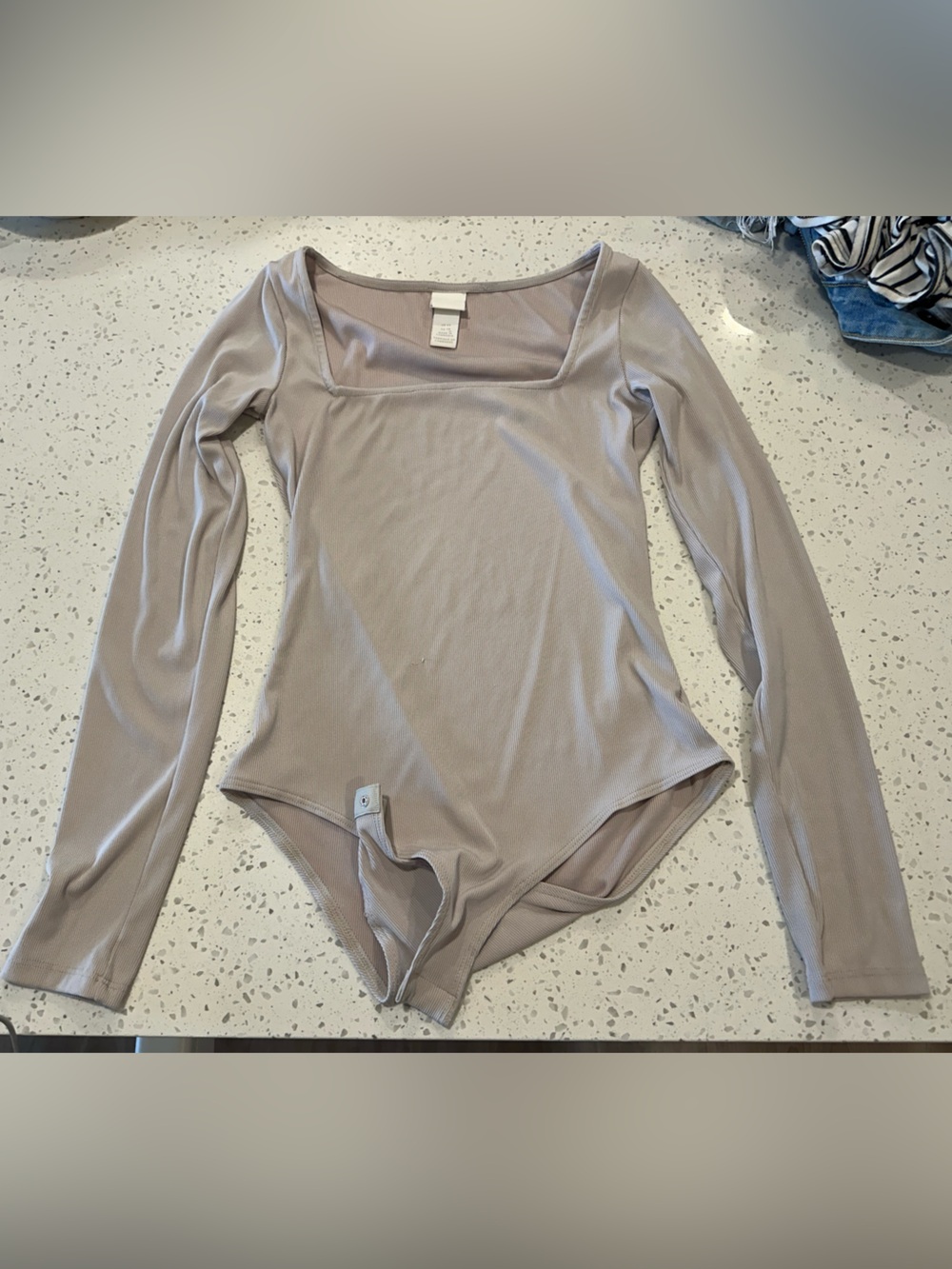 H&M square neck body suit women’s - Picture 1 of 5